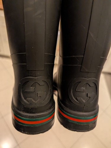 Gucci rubber boots stivali - boots,