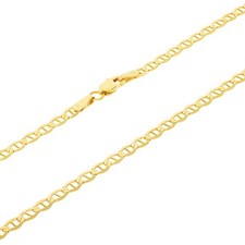 14K Oro Giallo Massiccio Uomo