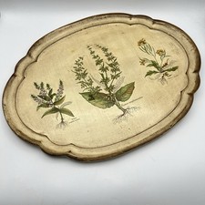 Vassoio in legno vintage stile