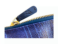 Pochette Etro Originale Blue con Stampa Paisley Borsa da Sera 24x30 CM