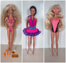 Lotto 3 costumi Barbie anni