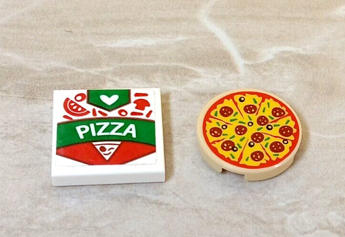 Lego pizza box peperoni - pizza,