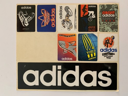 Plaquette stickers adidas - plaquette,