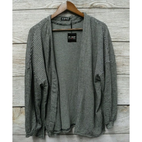 Poof cardigan aperto davanti