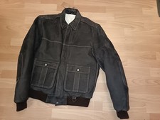 Motivo Pezzo Unico ! Giacca IN Pelle, 50s Stile Giacca da Pilota Oldschool