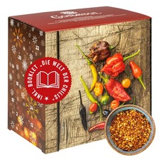 Calendario dell'Avvento Premium Peperoncino 24 varietà di peperoncino con fino a 1,5 milioni di Scoville piccante