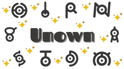 Shiny unown icognito - ✨shiny, (icognito