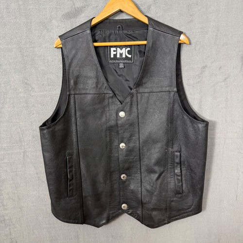 Gilet biker vintage first - vintage,