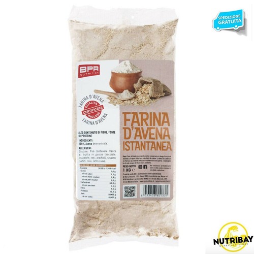 Bpr nutrition farina avena - bpr,