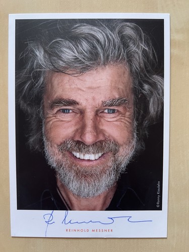 Reinhold messner cartolina - reinhold,