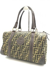 Borsa Fendi Mini Boston Zucca