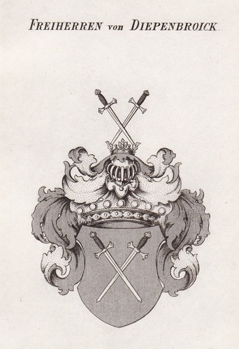 1820 diepenbroick stemma - diepenbroick,