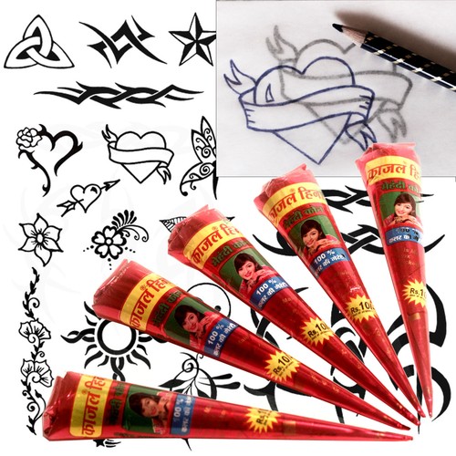 Kit tatuaggio grande henna - grande, /