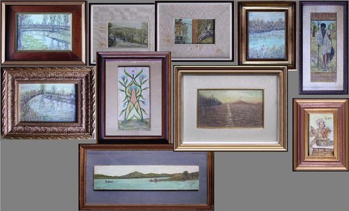 Arte naif piccola collezionei - naif,