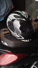  casco  AGV K4- usato taglia xs  colore nero/bianco 