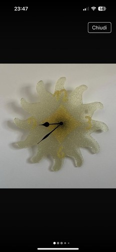 Lampadario orologio parete - da,