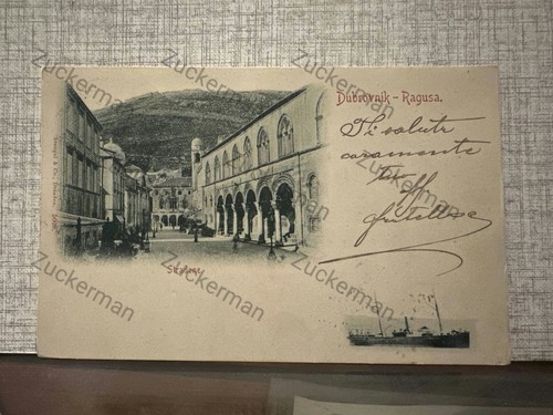 Cartolina dubrovnik ragusa - cartolina,