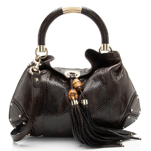 Borsa media gucci python indy - media,