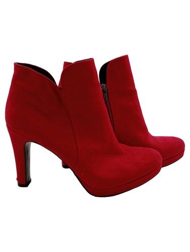 Tamaris stivaletto donna rosso - tamaris,