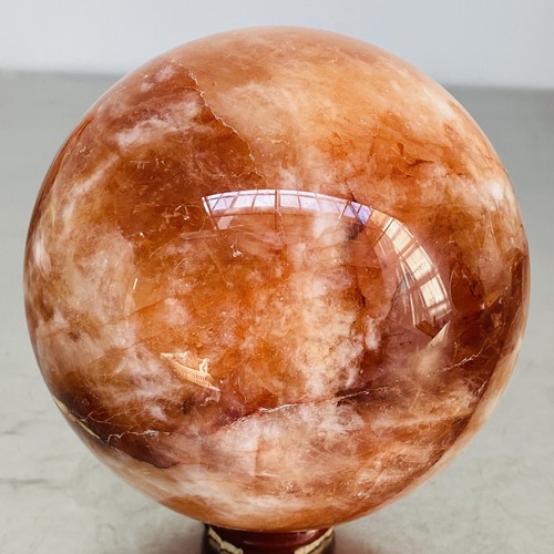 Sfera quarzo fiore colla - di,