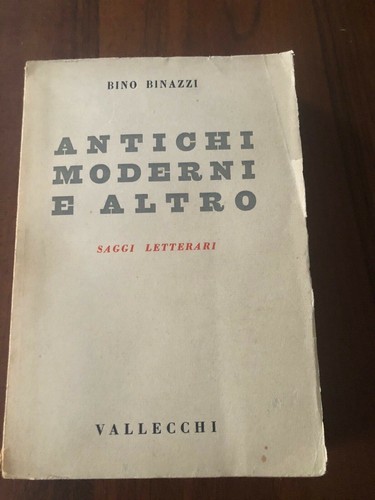 Antichi moderni altro - e,