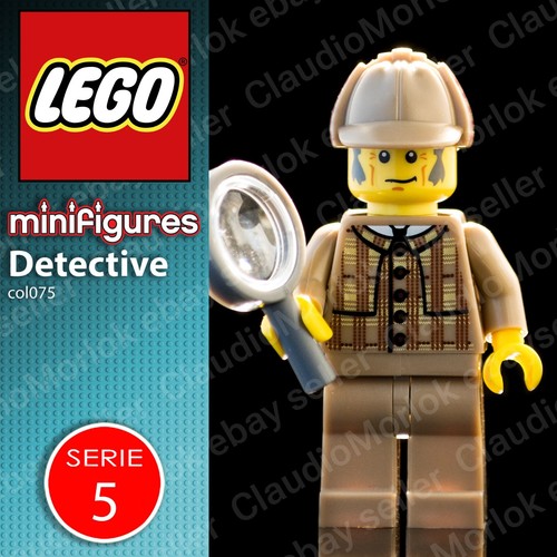Lego detective minifigure - detective,