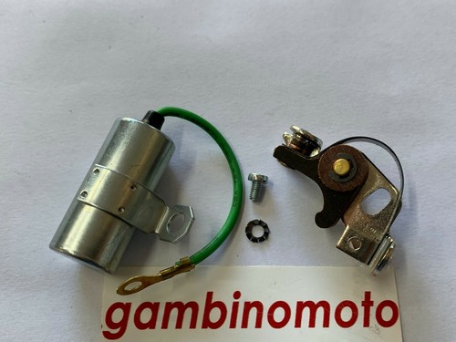 Condensatore contatti - +,