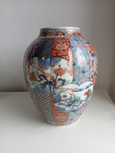 Grande antico vaso - , giapponese