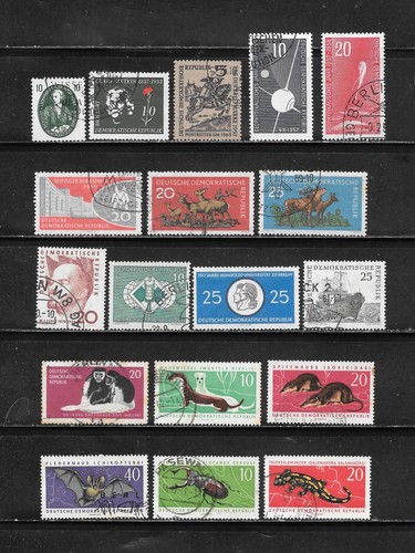 Ddr germania usati - ddr, n°