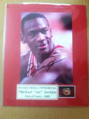 Foto firmata michael jordan - foto,
