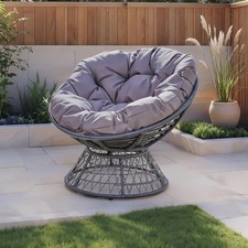 Sedia Uovo Rattan Arredo