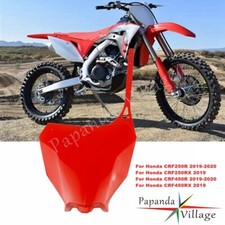 Targa anteriore in plastica