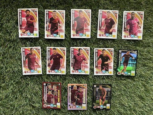 Cards roma calcio - as, panini