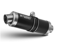 Terminale Scarico Storm by Mivv Gp Nero acc Yamaha Fzs 1000 Fazer 2001 > 2005