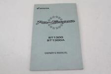 MANUALE USO MANUTENZIONE INGLESE HONDA PAN EUROPEAN 1300 1300 ABS LINGUA: ENG