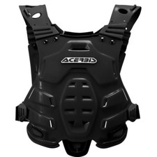 PETTORINA ACERBIS PROFILE CHEST PROTECTOR COMODA REGOLABILE NERO