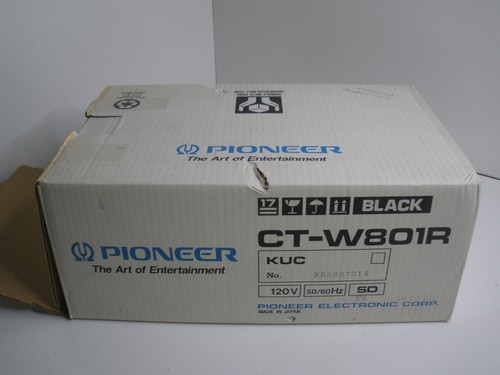 Pioneer w801r stereo - ct-w801r, doppio