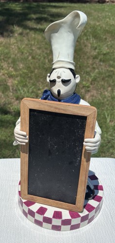 Statua lavagna chef vintage - , 16