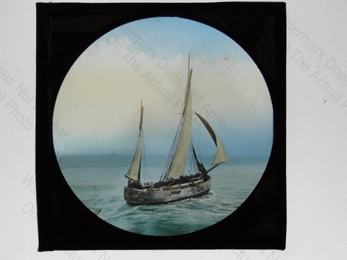 Sailing ship ketch - ship, sea