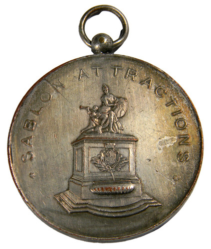 Medaglia belgio attrazioni - medaglia,