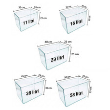 vasca vetro per acquari