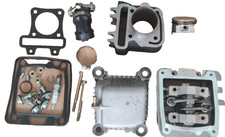 CILINDRO PISTONE TESTATA ORIGINALE APRILIA SCARABEO 100 4T 2001 2002 2003 2014