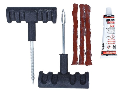 Kit riparazione gomme moto - kit,