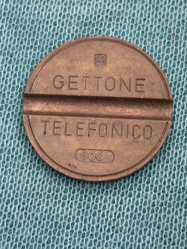Raro gettone telefonico 8001