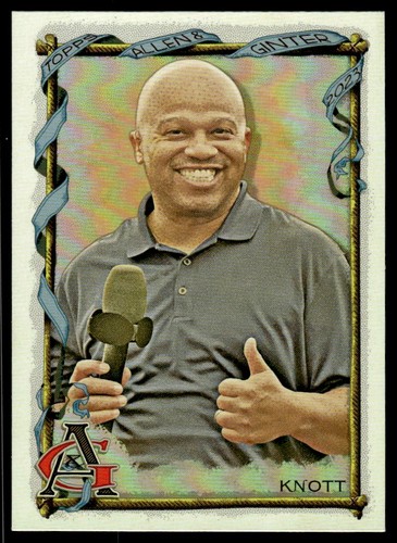 Carta baseball andre knott - baseball,