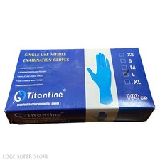 Guanti nitrile blu - nitrile,