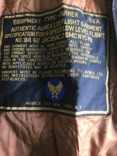 Giacca pelle aeronautica - , usa