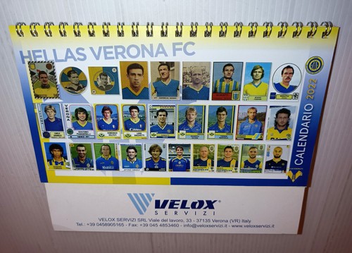 Calendario gialloblu - gialloblu, ex