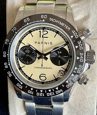 EUC Parnis Panda Chronograph w