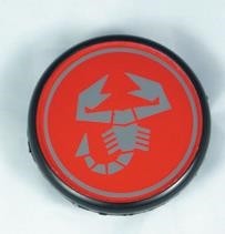 Coprimozzo abarth fondo rosso - abarth,